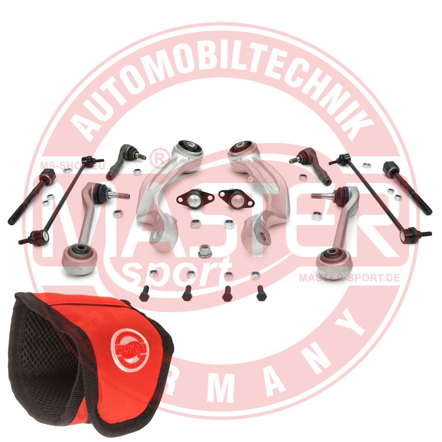 MASTER-SPORT GERMANY 37147/3-KIT-MSM PROMO MAGNETIC Σετ τιμονιού, ανάρτηση τροχών μπροστινός άξονας for BMW